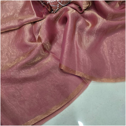 Blush Space Soft Silk Saree